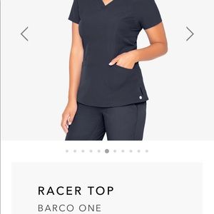 Woman’s Barco One Racer Scrub Top